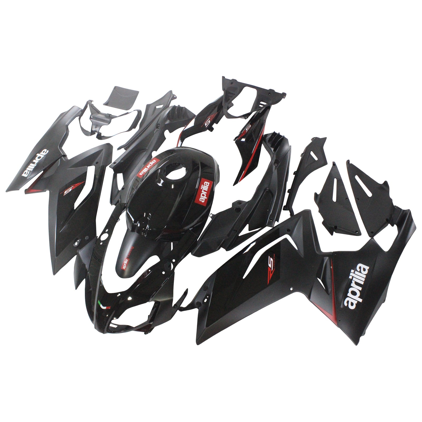 Amotopart Aprilia 2006-2011 RS125 Black Fairing Kit