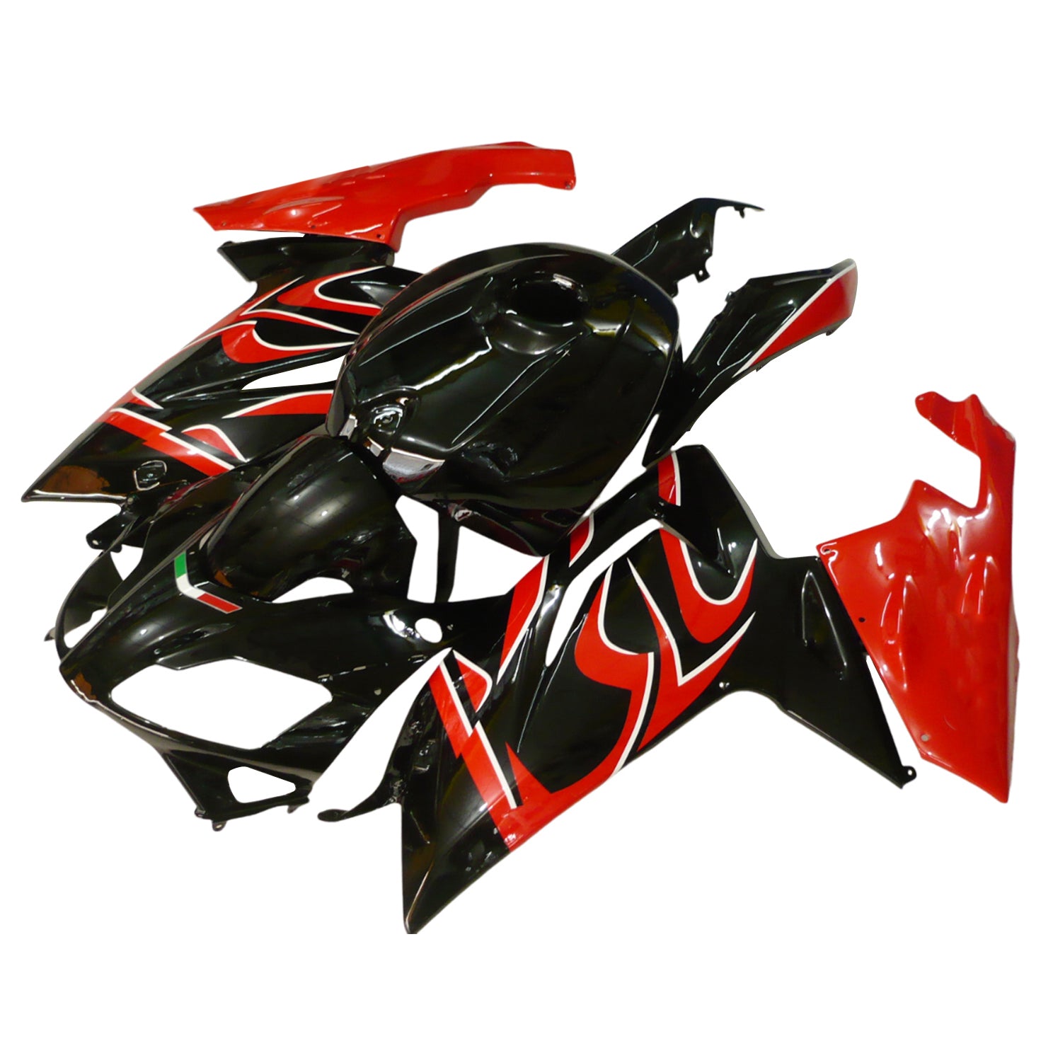 Amotopart Aprilia 2006-2011 RS125 Red&Black Fairing Kit