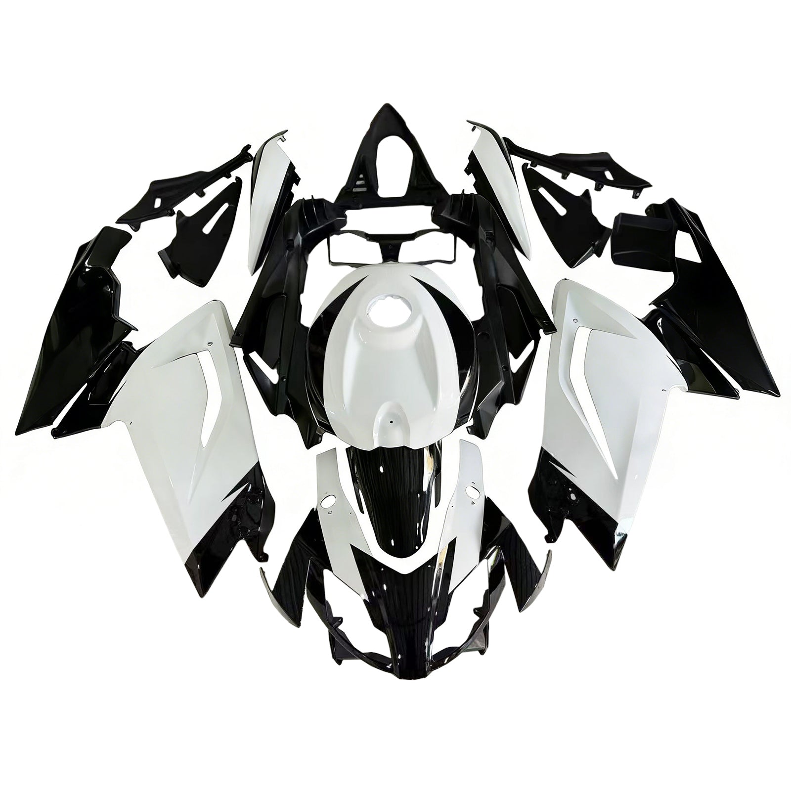 Amotopart Aprilia 2006-2011 RS125 White&Black Fairing Kit