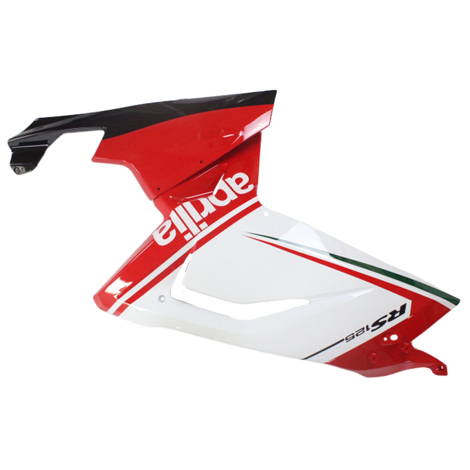 Kit de carénage Amotopart Aprilia 2006-2011 RS125 rouge et blanc Style5