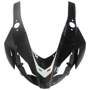 Amotopart Aprilia 2006–2011 RS125 schlichtes schwarzes Verkleidungsset