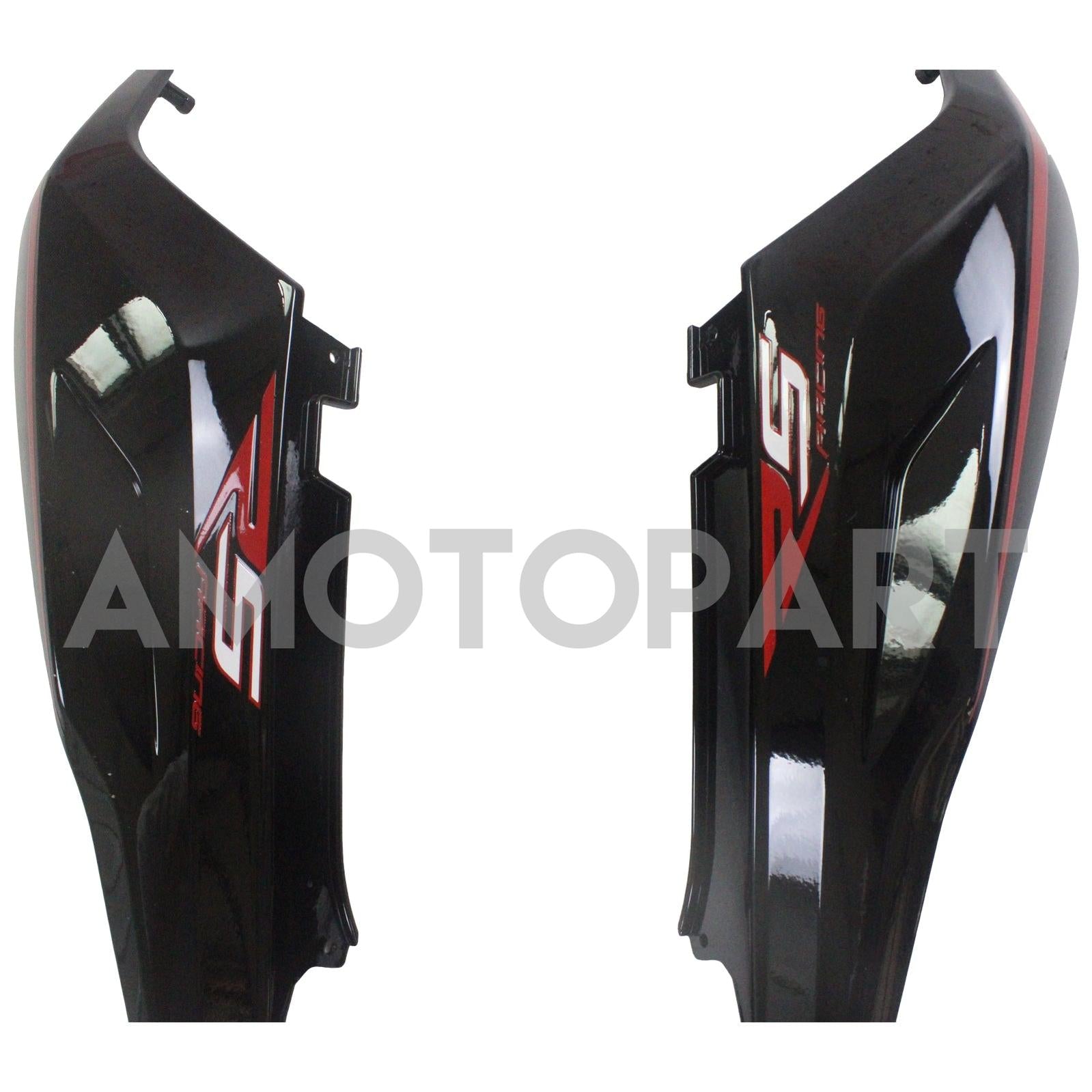 Amotopart Aprilia 2006-2011 RS125 Plain Black Fairing Kit