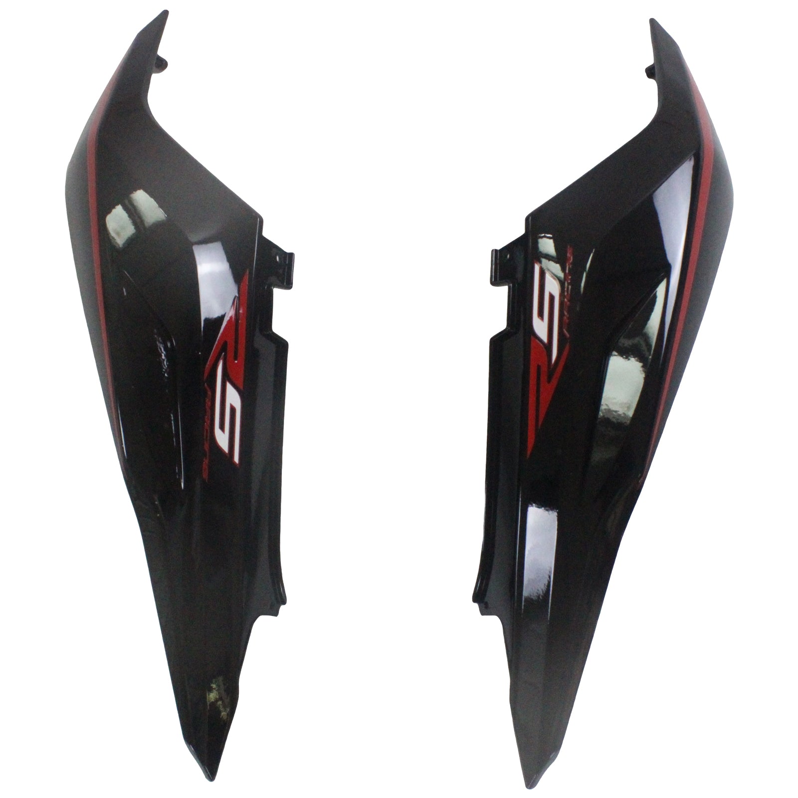 Amotopart Aprilia 2006–2011 RS125 schlichtes schwarzes Verkleidungsset