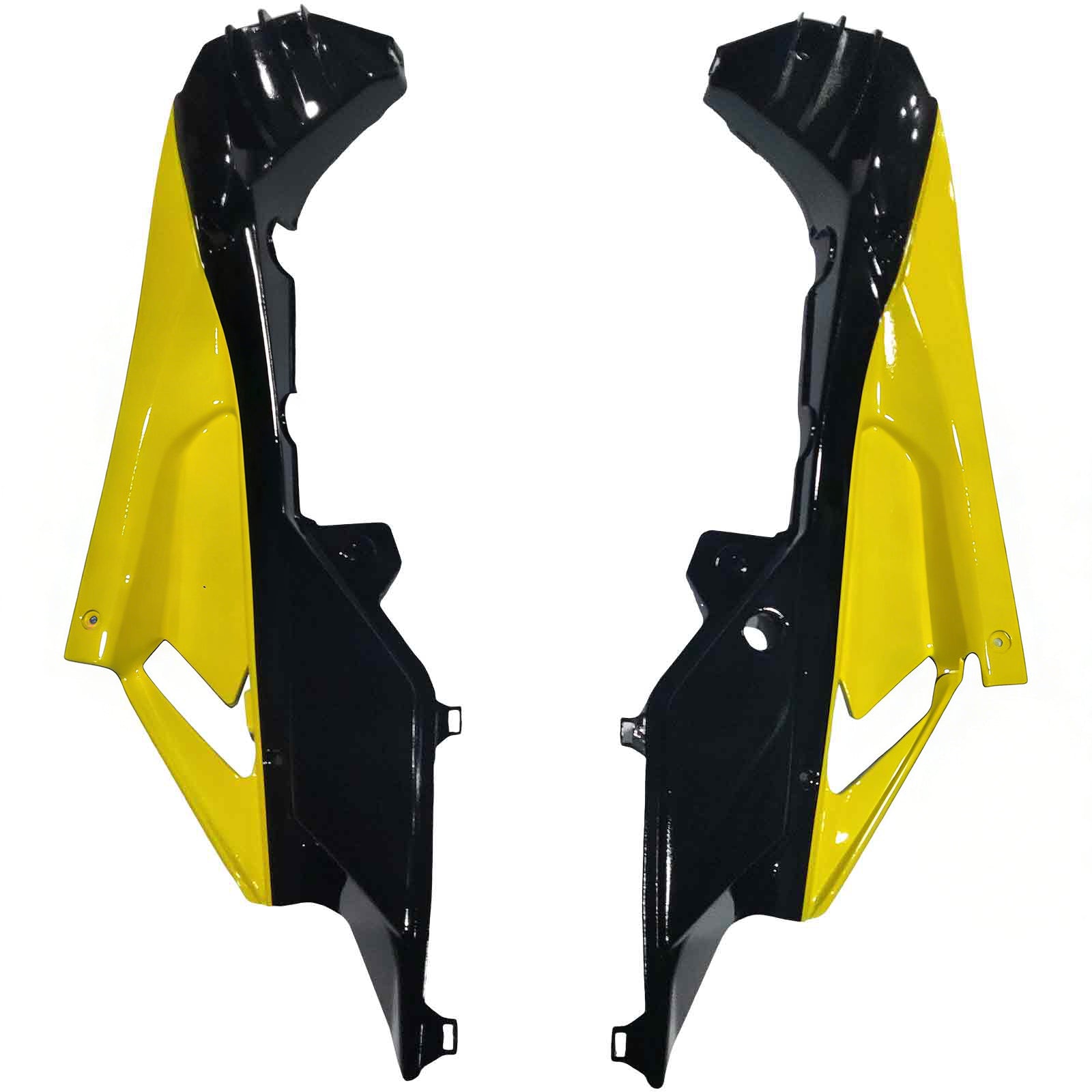 Amotopart Aprilia RS125 Bleu 2006-2011&Kit de carénage Yellow Monster