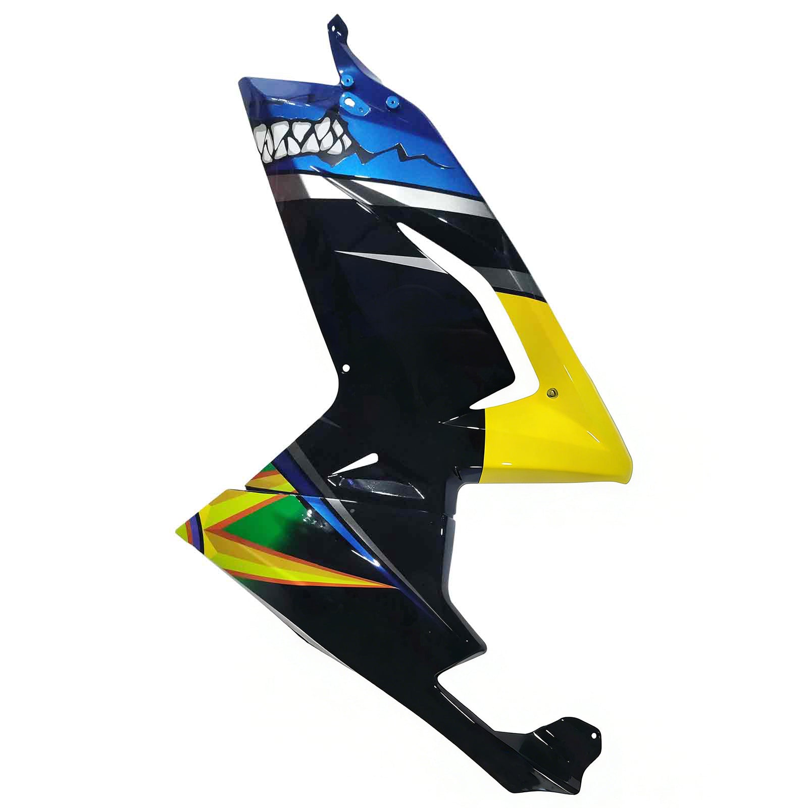 Amotopart Aprilia RS125 Bleu 2006-2011&Kit de carénage Yellow Monster