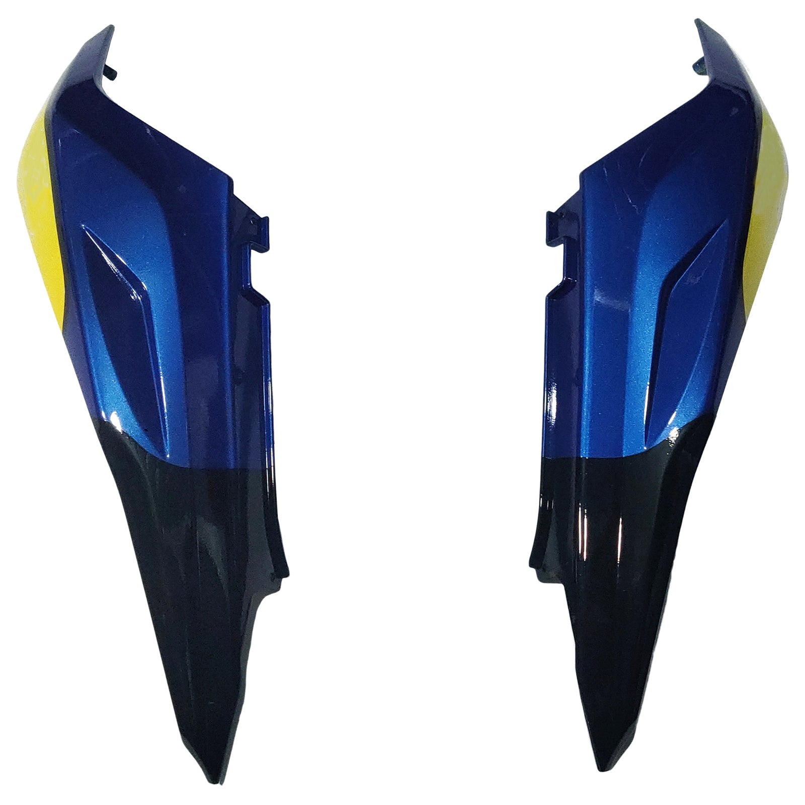 Amotopart Aprilia RS125 Bleu 2006-2011&Kit de carénage Yellow Monster