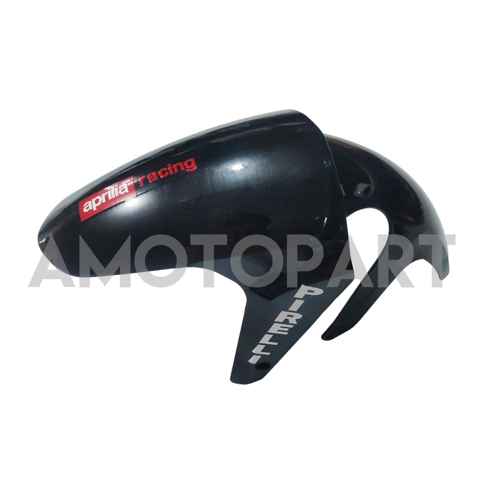 Amotopart 2006-2011 RS125 Aprilia White&Black with Logo Fairing Kit