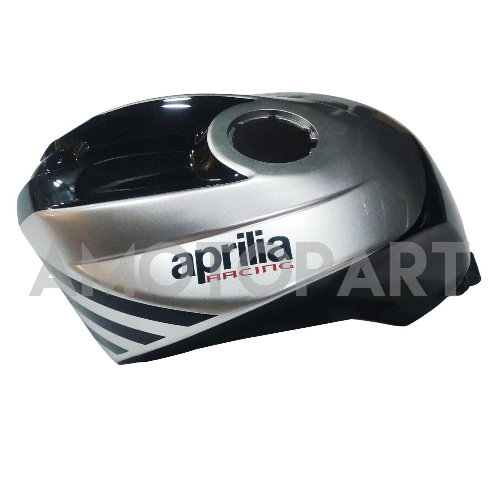 Amotopart 2006-2011 RS125 Aprilia White&Black with Logo Fairing Kit