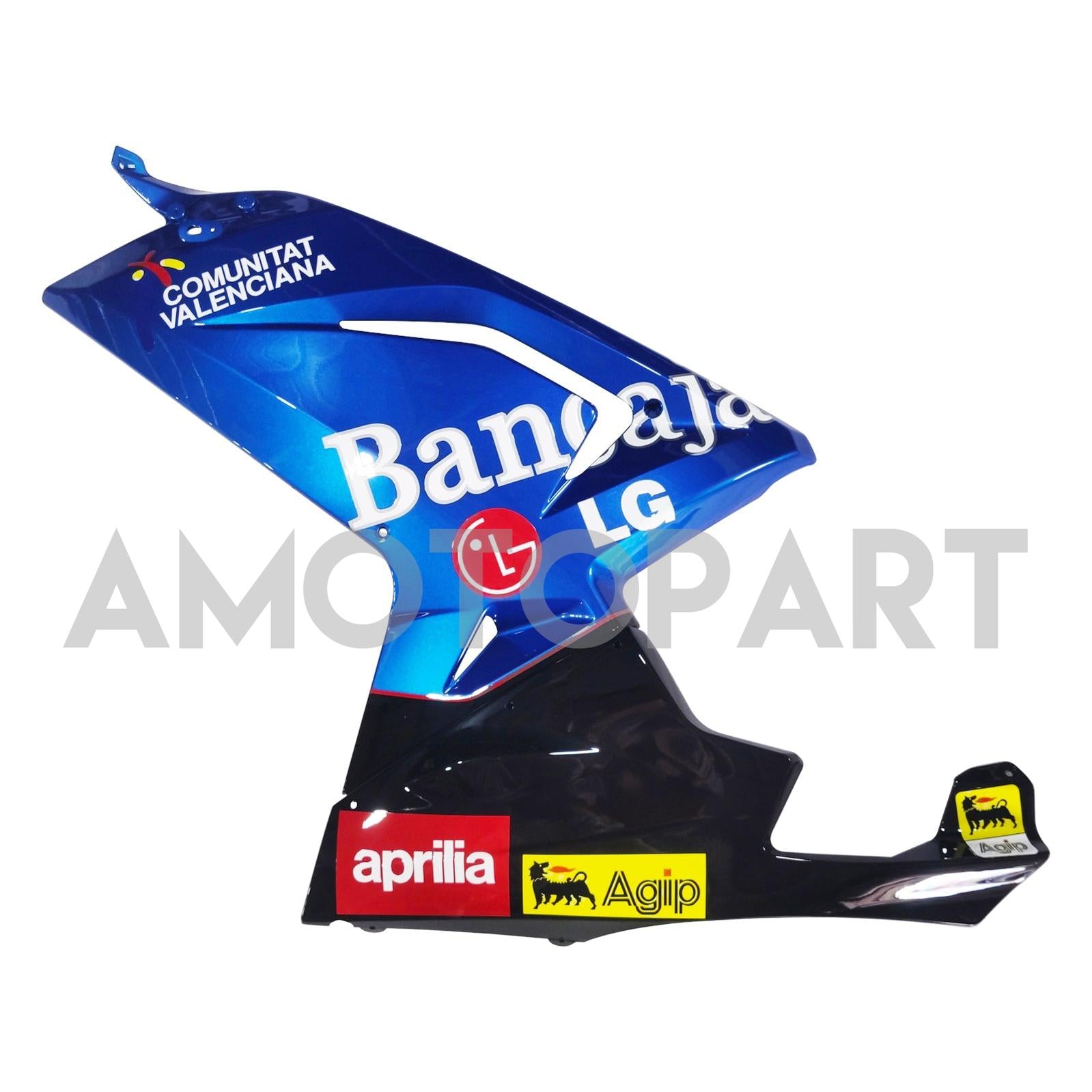 Amotopart 2006-2011 RS125 Aprilia Blue&Black Style3 Fairing Kit