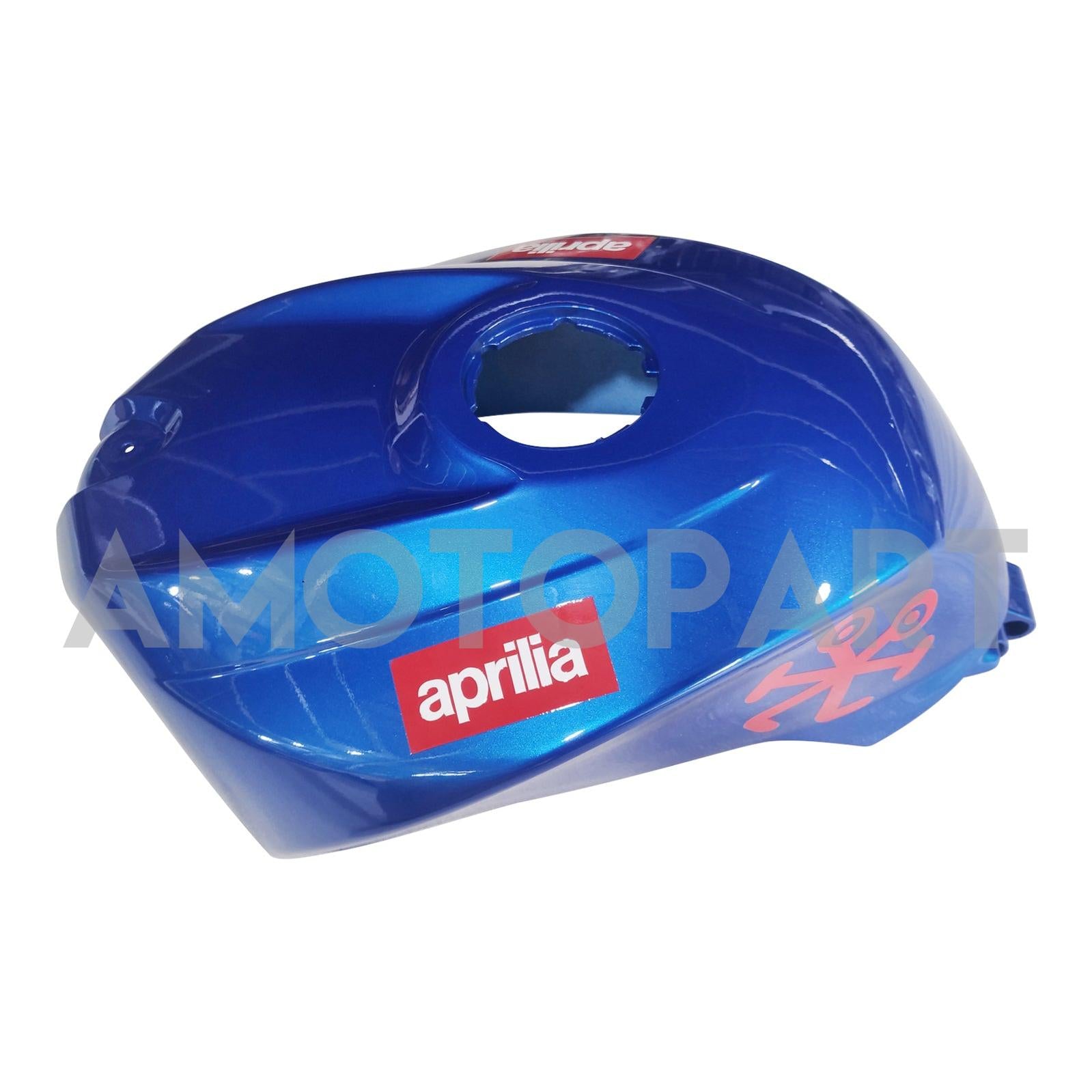Amotopart 2006-2011 RS125 Aprilia Blue&Black Style3 Fairing Kit