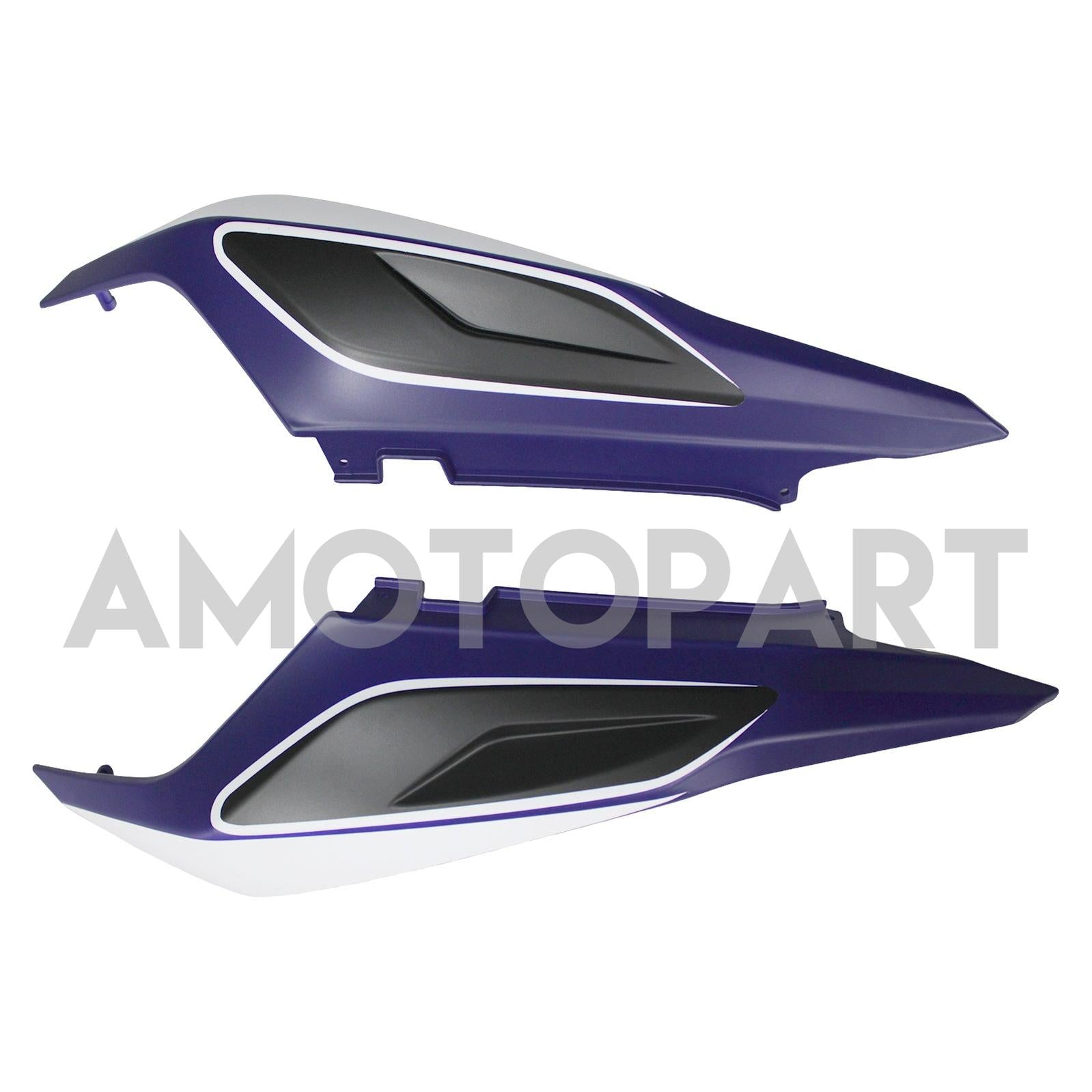 Amotopart 2006-2011 RS125 Aprilia Orange&Kit de carénage bleu