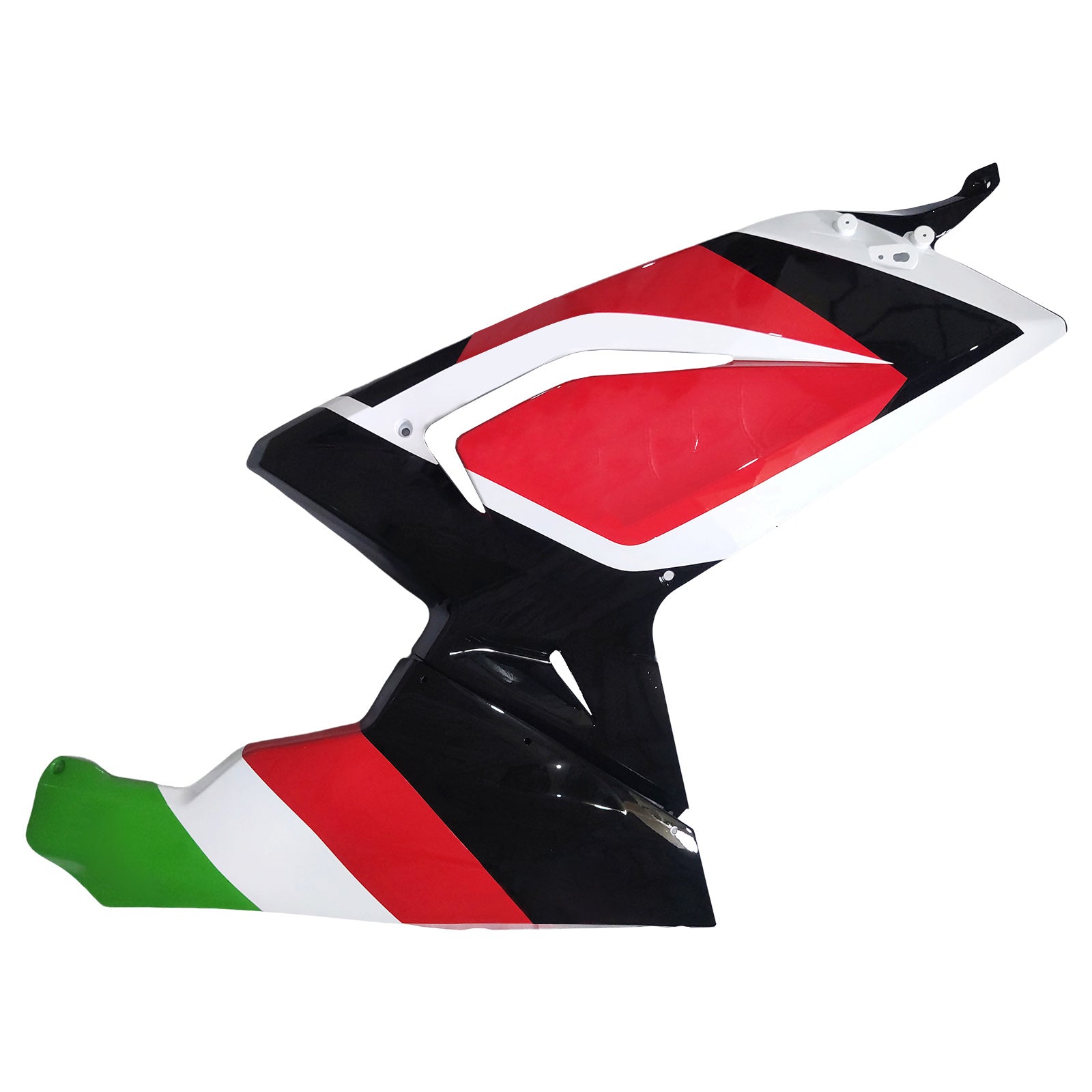 Amotopart 2006-2011 Aprilia RS125 White Black Red Fairing Kit