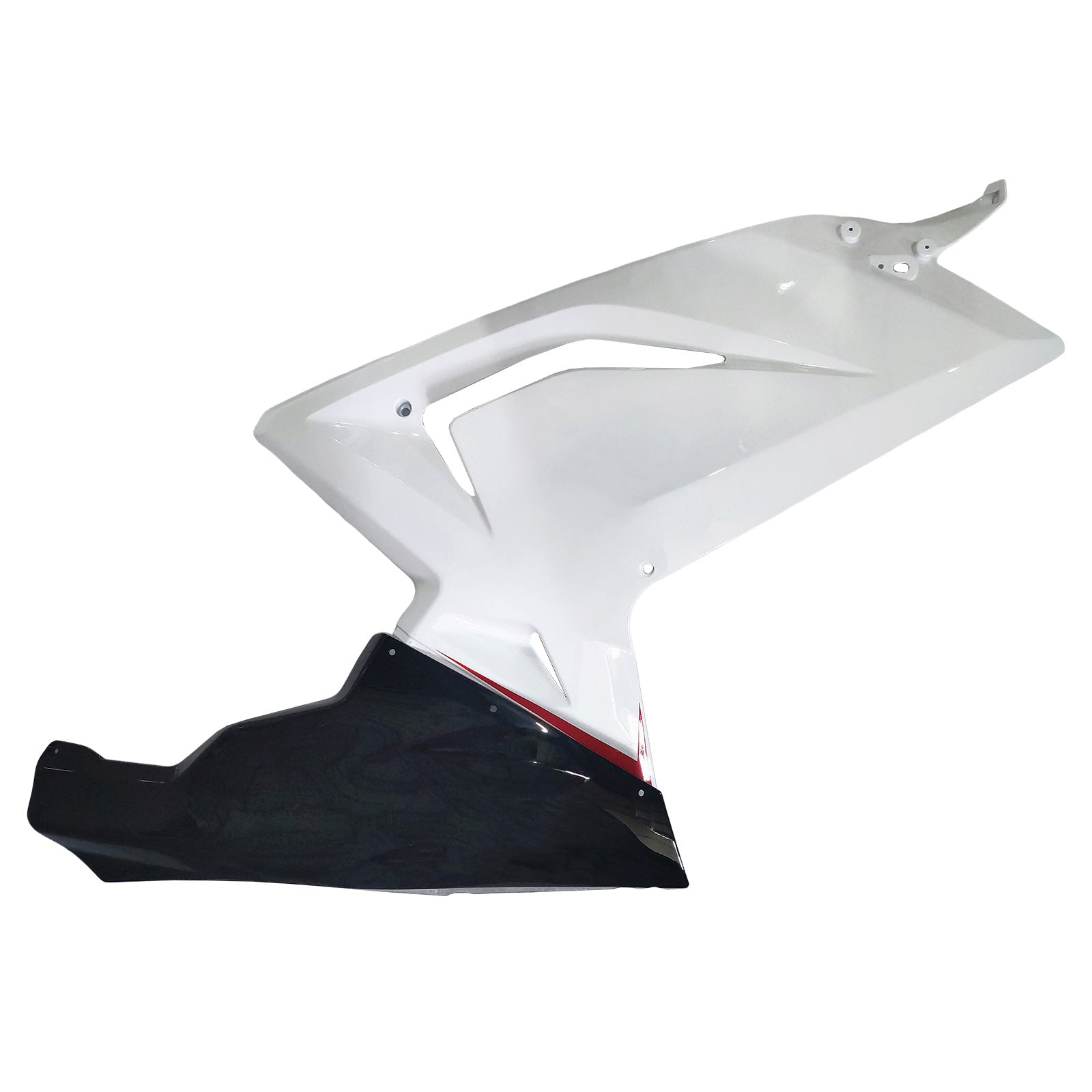 Amotopart 2006-2011 Aprilia RS125 Glanzende witte zwarte kuipkit