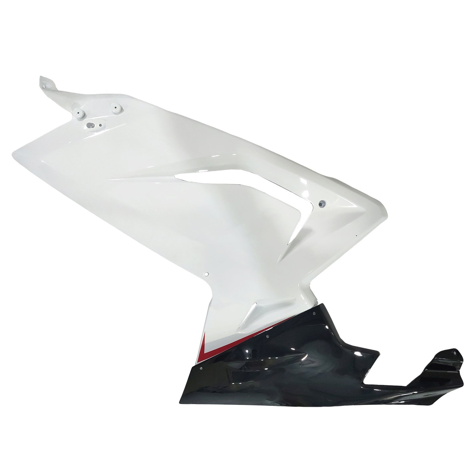 Amotopart 2006-2011 Aprilia RS125 Glanzende witte zwarte kuipkit