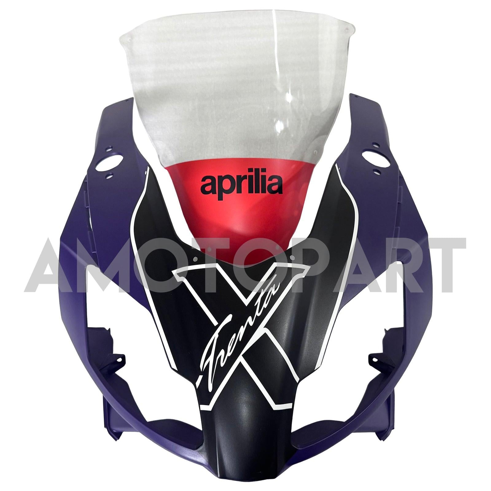 Amotopart 2006-2011 Aprilia RS125 Purple Red White Fairing Kit