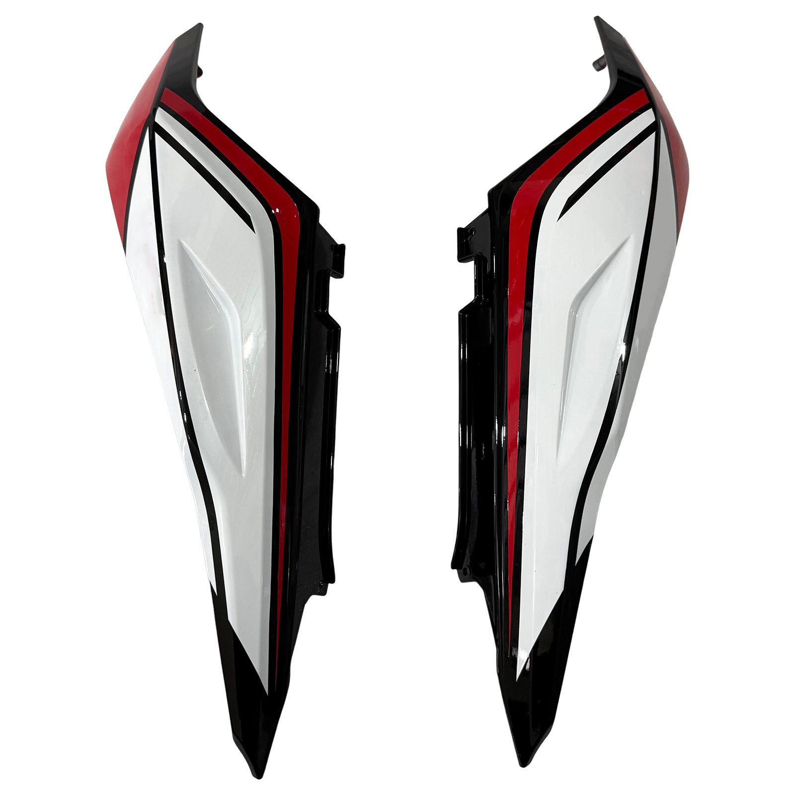 AMOTOPT 2006-2011 Aprilia RS125 Black Silver Red Fairing Kit