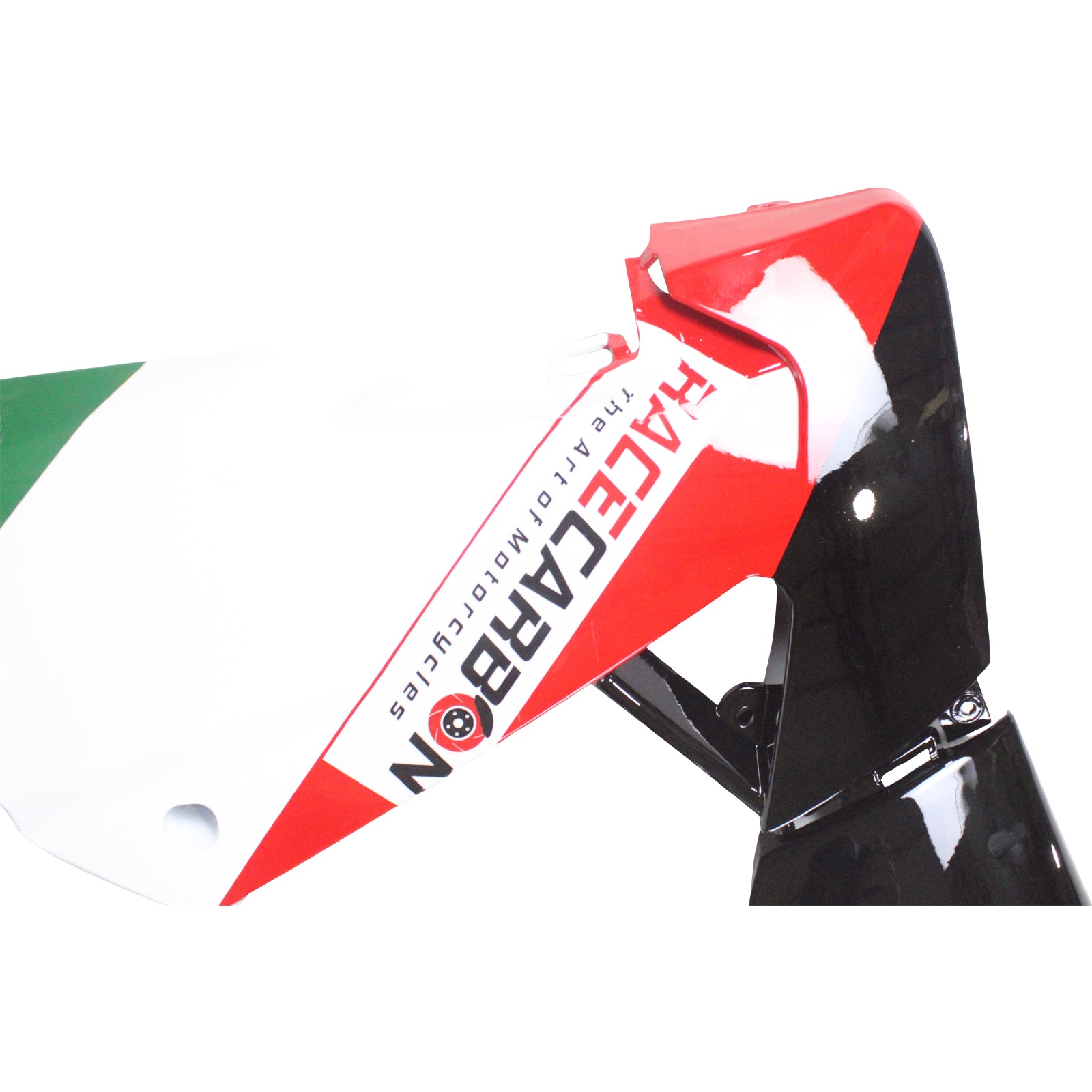 Amotopart 2012–2016 Aprilia RS4 RS125 RS50 Verkleidungsset in Weiß und Rot