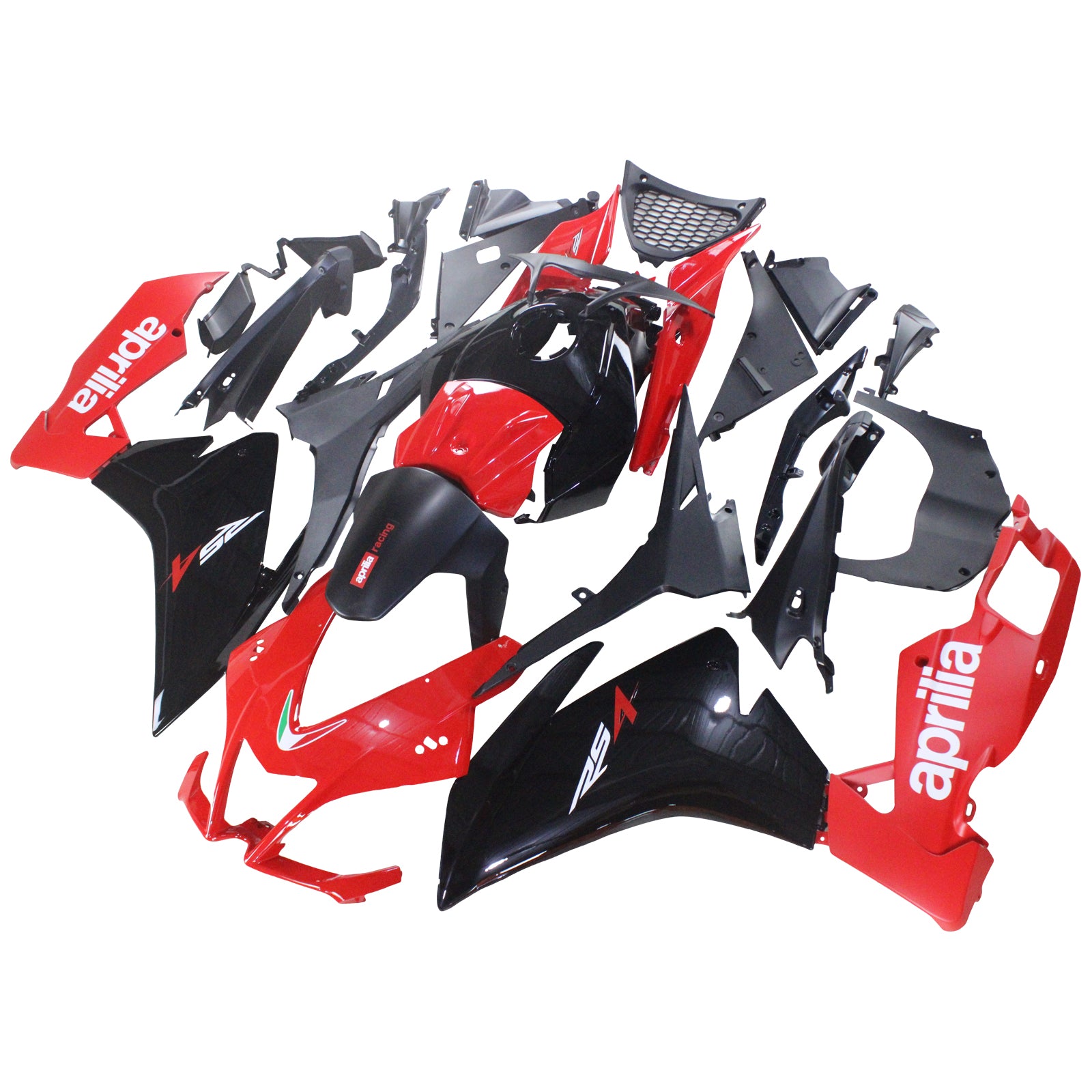 Amotopart 2012-2016 Aprilia RS4 RS125 RS50 Red&Black Fairing Kit