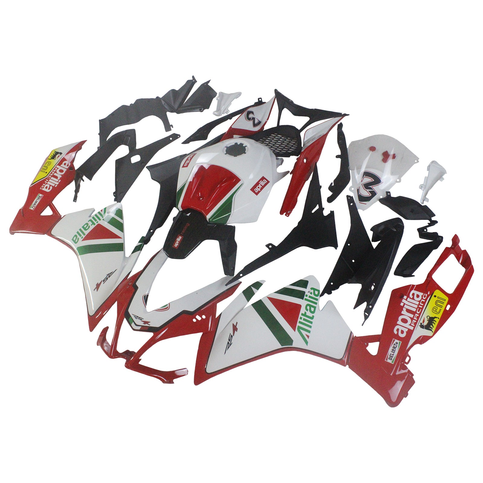 Amotopart 2012-2016 Aprilia RS4 RS125 RS50 Red&White Fairing Kit