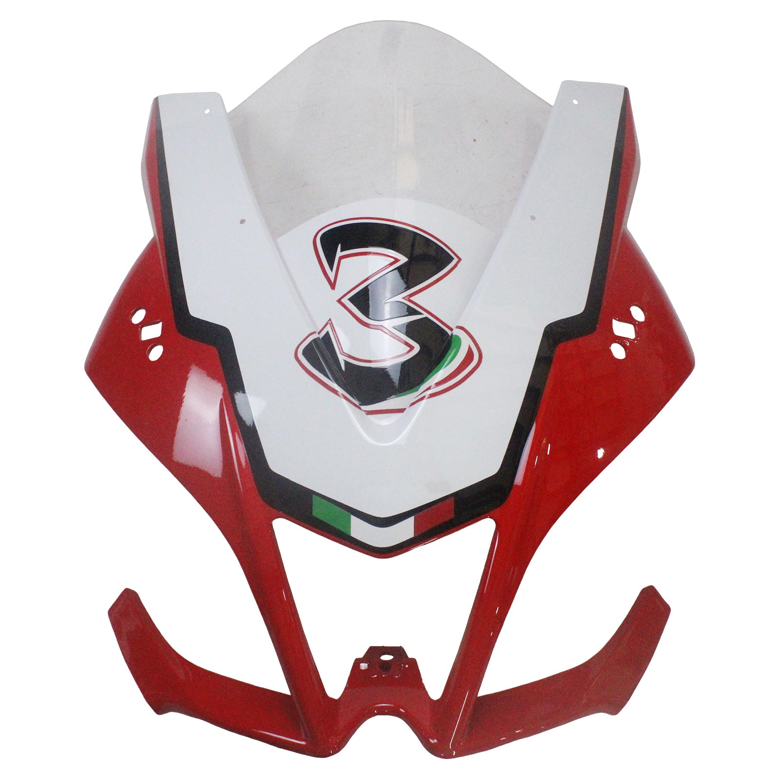 Amotopart 2012-2016 Aprilia RS4 RS125 RS50 Kit carena rosso e bianco