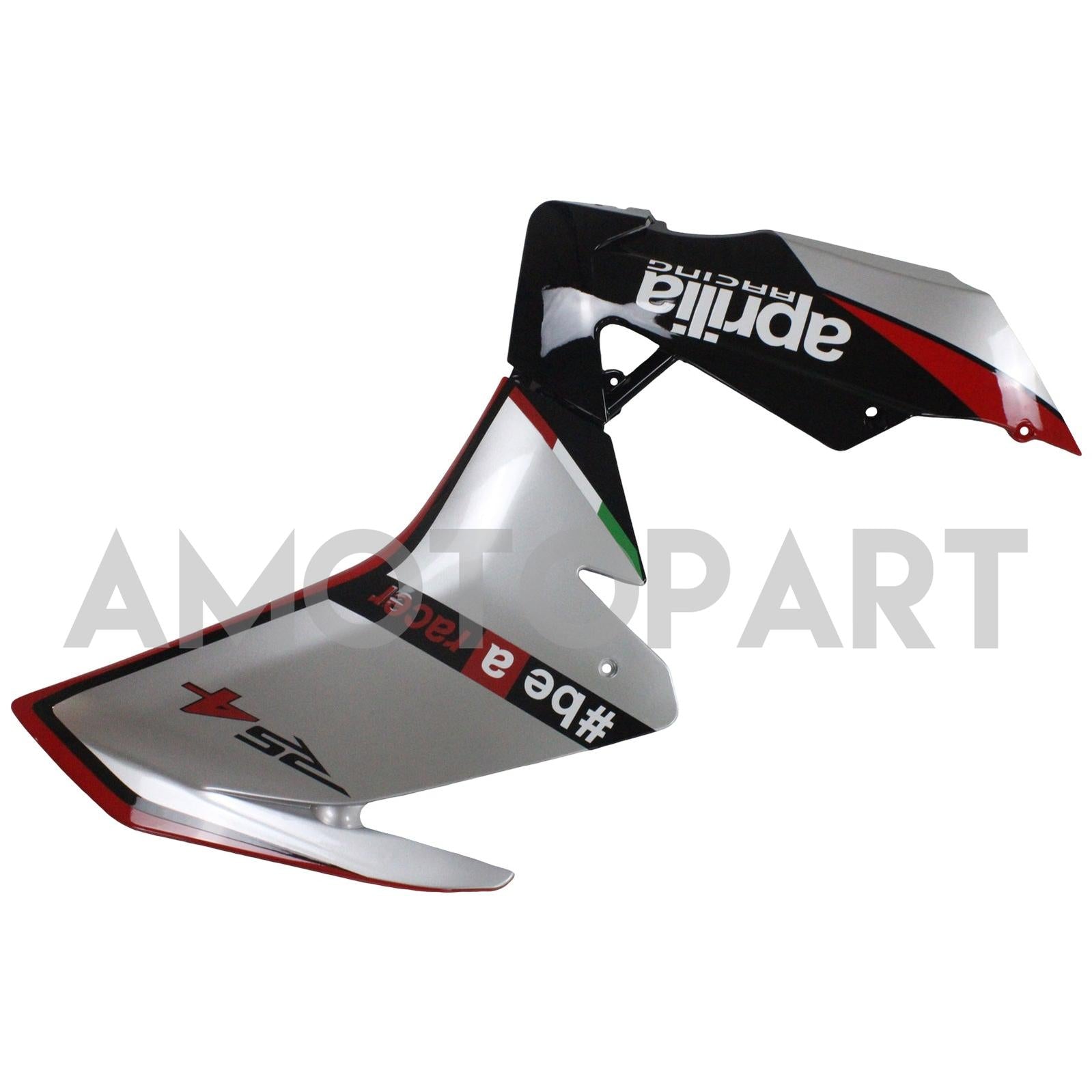 AMOTOPART 2012-2016 APRILIA RS4 RS125 RS50 BLACK & SLIVER FAIRING KIT