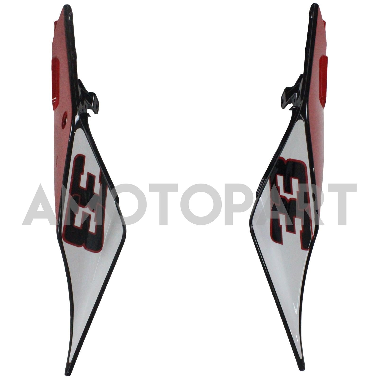 AMOTOPART 2012-2016 APRILIA RS4 RS125 RS50 BLACK & SLIVER FAIRING KIT