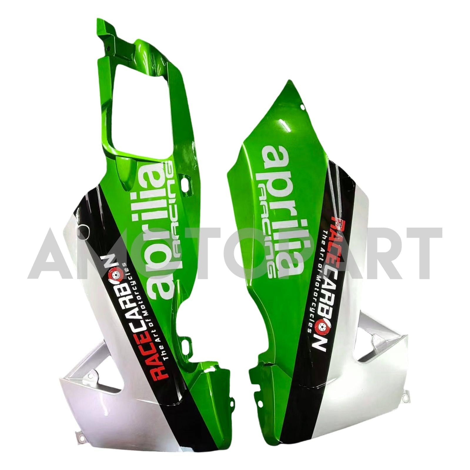 Amotopart 2012-2016 Aprilia RS4 RS125 RS50 Green&Black Fairing Kit