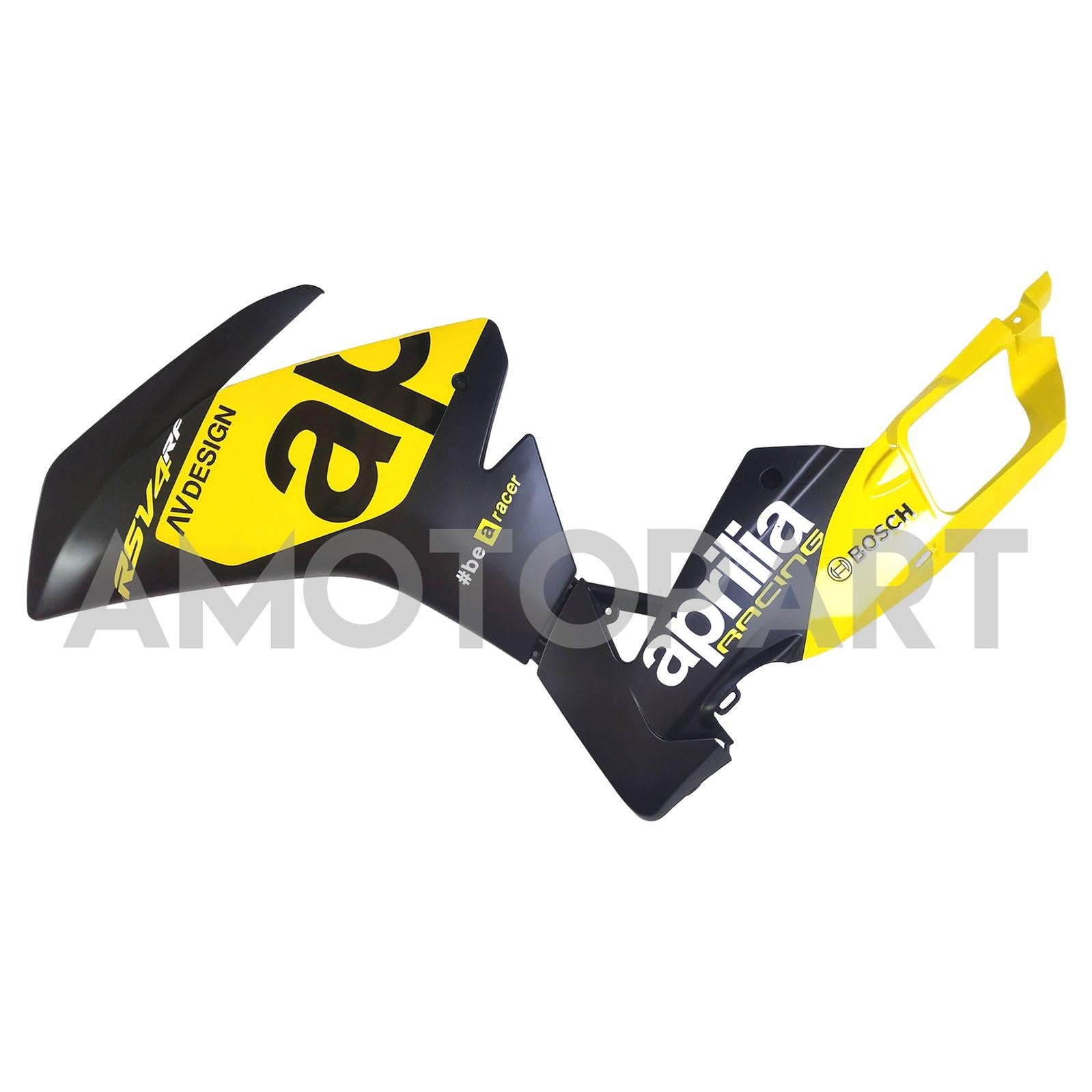 Amotopart 2012–2016 RS4 125 50 Aprilia Gold&Schwarzes Verkleidungskit