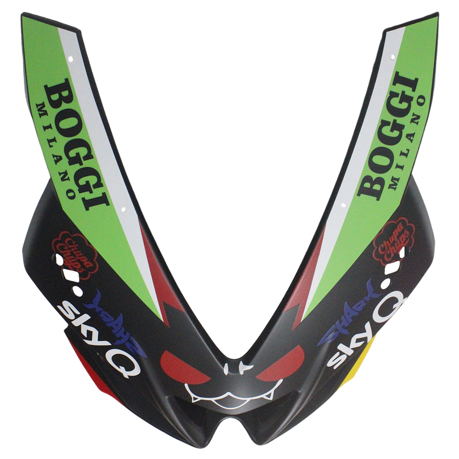 Kit carena Amotopart 2012-2016 RS4 125 50 Aprilia Red&Green Style2