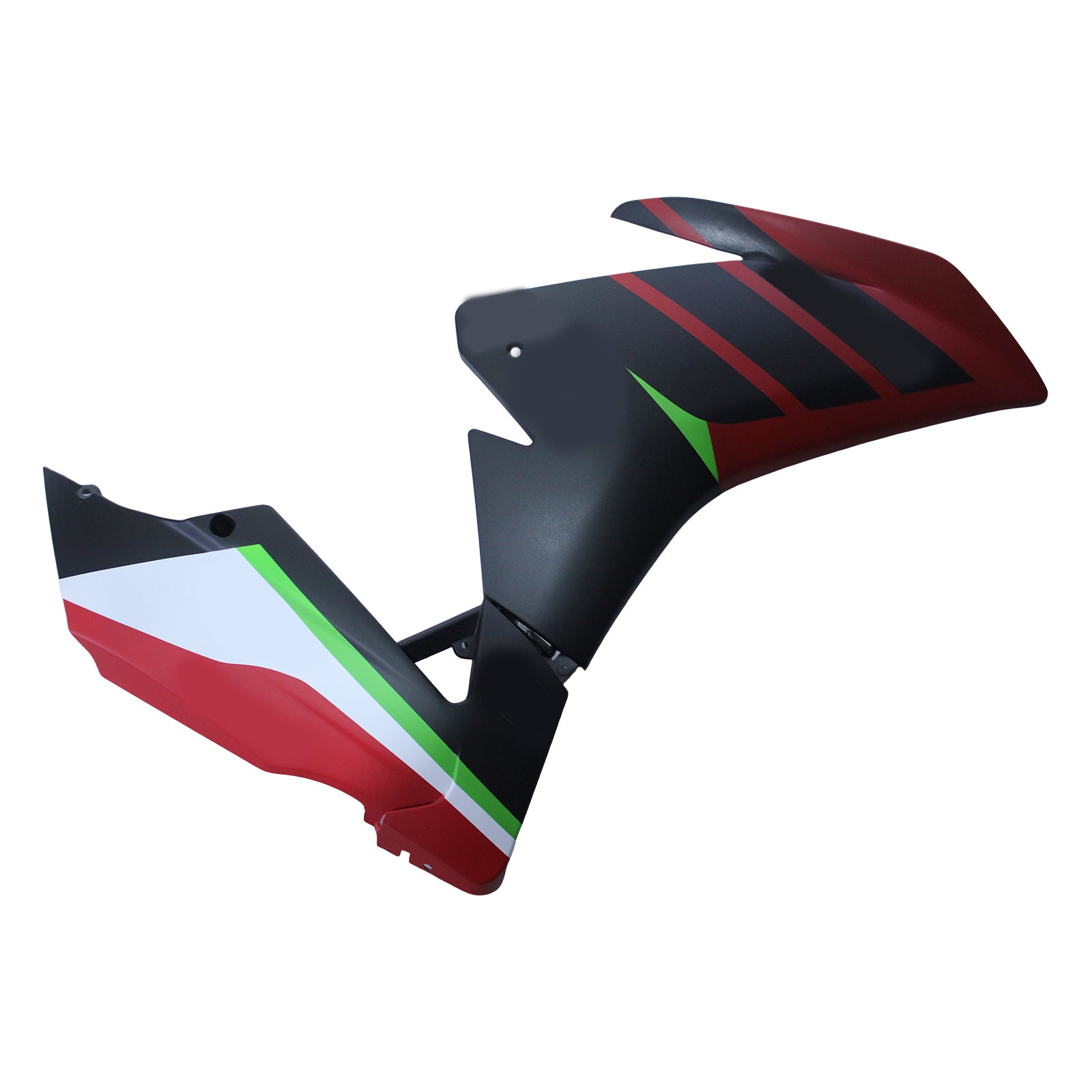 Amotopart 2012-2016 RS4 125 50 Aprilia Red&Green Style3 Fairing Kit