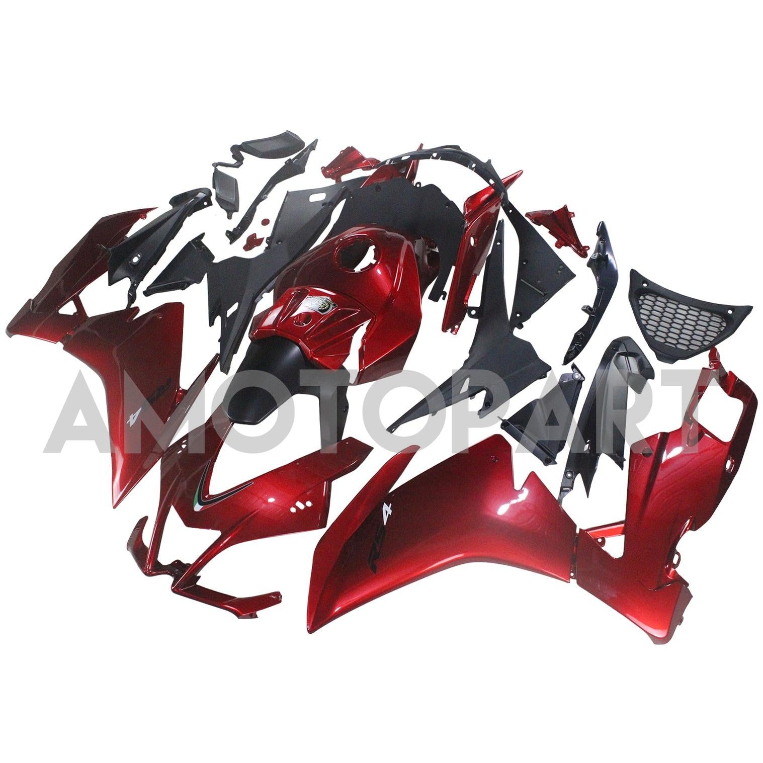 AMOTOPART 2012-2016 RS4 125 50 APRILIA GLOSS RED FAIRING KIT