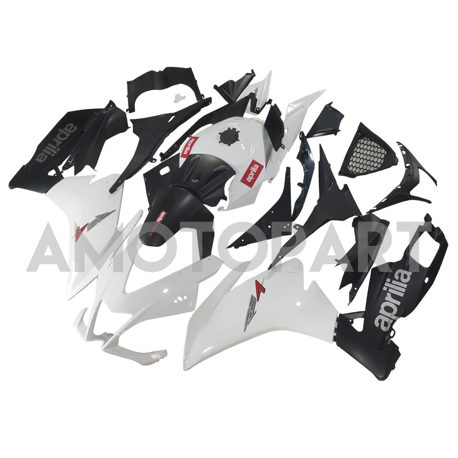 AMOTOPART 2012-2016 RS4 125 50 APRILIA VIT & Black Fairing Kit