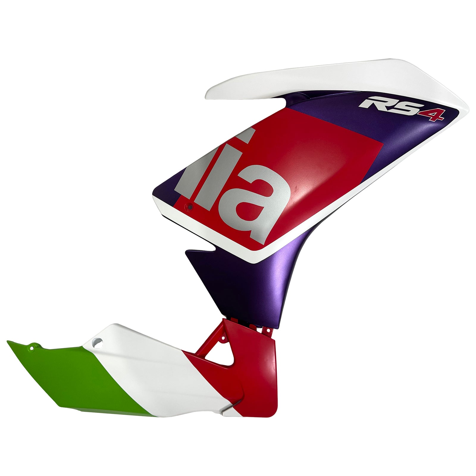 Amotopart 2012-2016 アプリリア RS4 / 125 / 50 パープル ホワイト レッド フェアリングキット