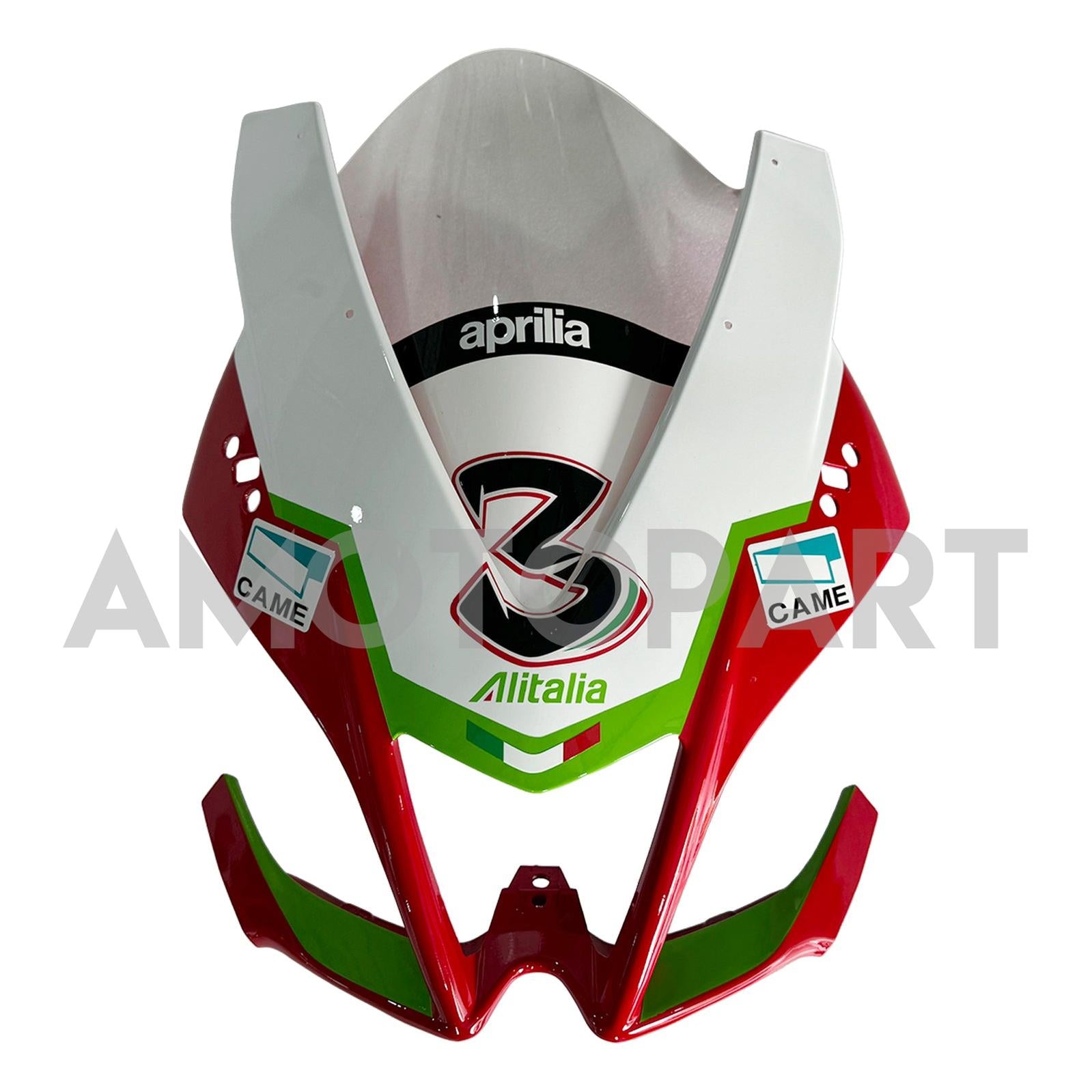 Amotopart 2012-2016 アプリリア RS4 / 125 / 50 グリーン レッド ホワイト フェアリングキット