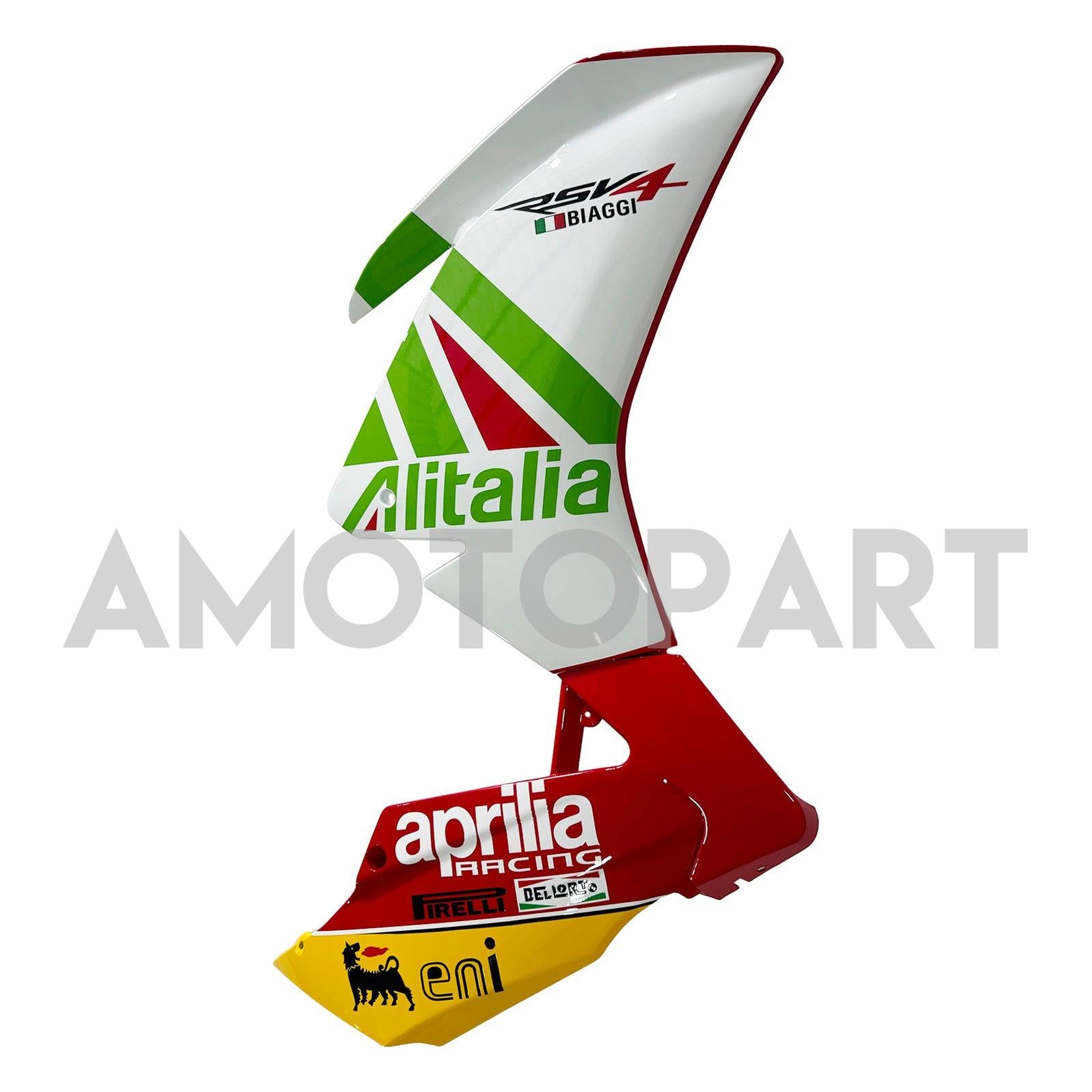 Amotopart 2012-2016 アプリリア RS4 / 125 / 50 グリーン レッド ホワイト フェアリングキット