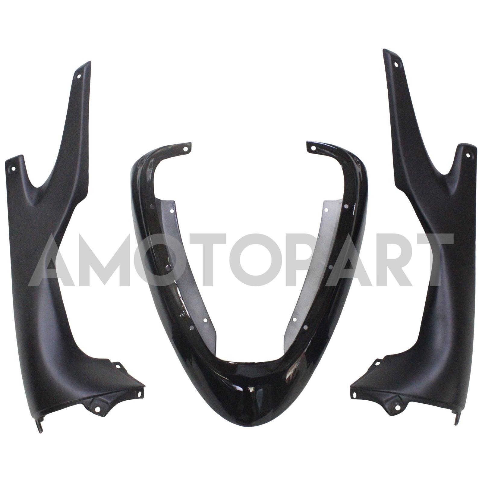 Amotopart Aprilia RS125 2000-2005 Mat&Kit de carénage noir brillant