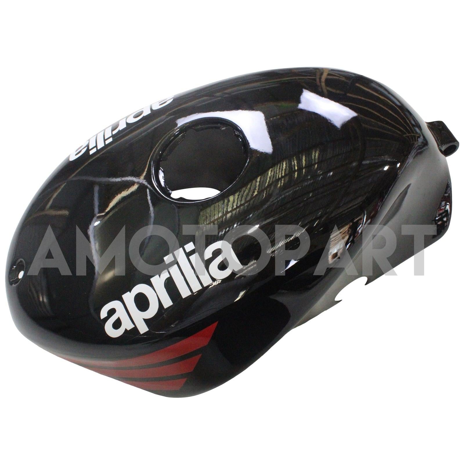 Amotopart Aprilia RS125 2000-2005 Mat&Kit de carénage noir brillant