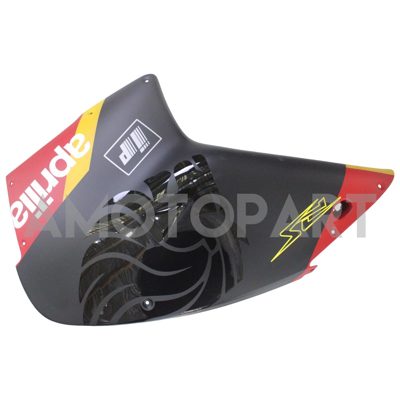 Amotopart Aprilia RS125 2000-2005 Mat&Kit de carénage noir brillant