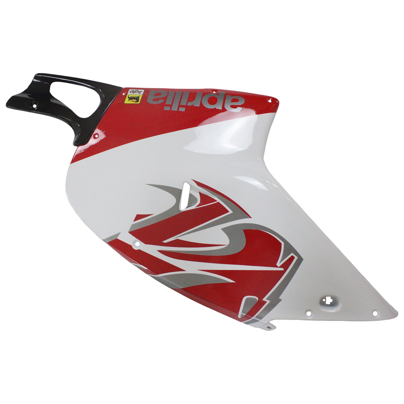 Amotopart 2000-2005 Aprilia RS125 Kit de carénage blanc et rouge