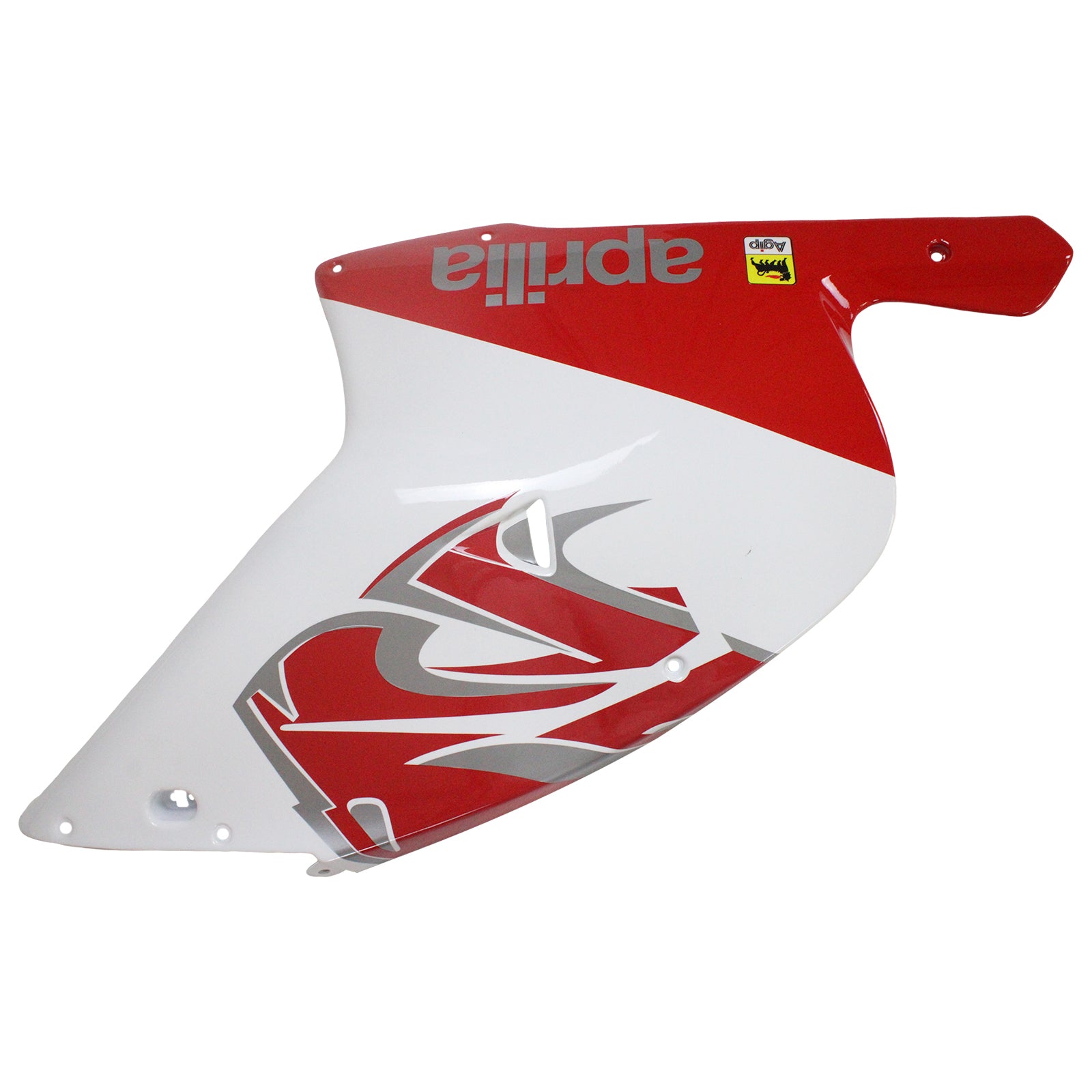 Amotopart 2000-2005 Aprilia RS125 Kit de carénage blanc et rouge