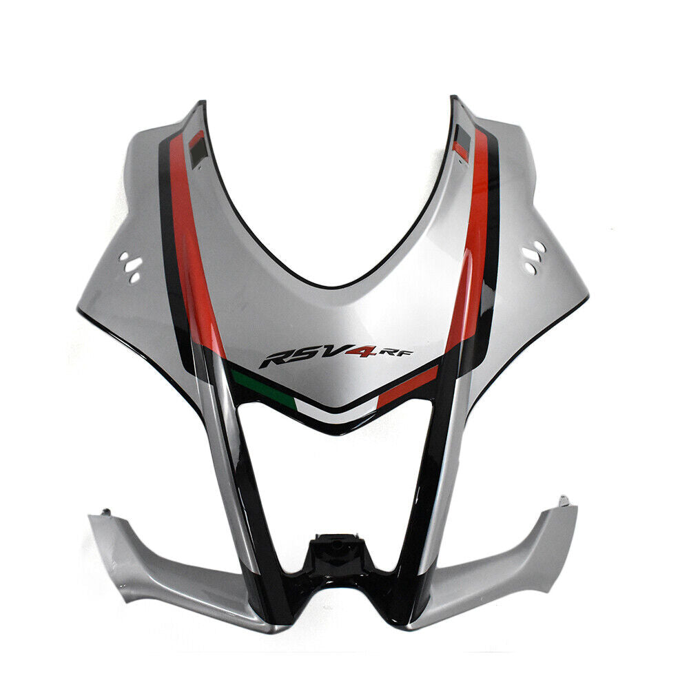 Amotopart Aprilia 2016-2020 RSV4 1000 Rot&Silberner Verkleidungssatz