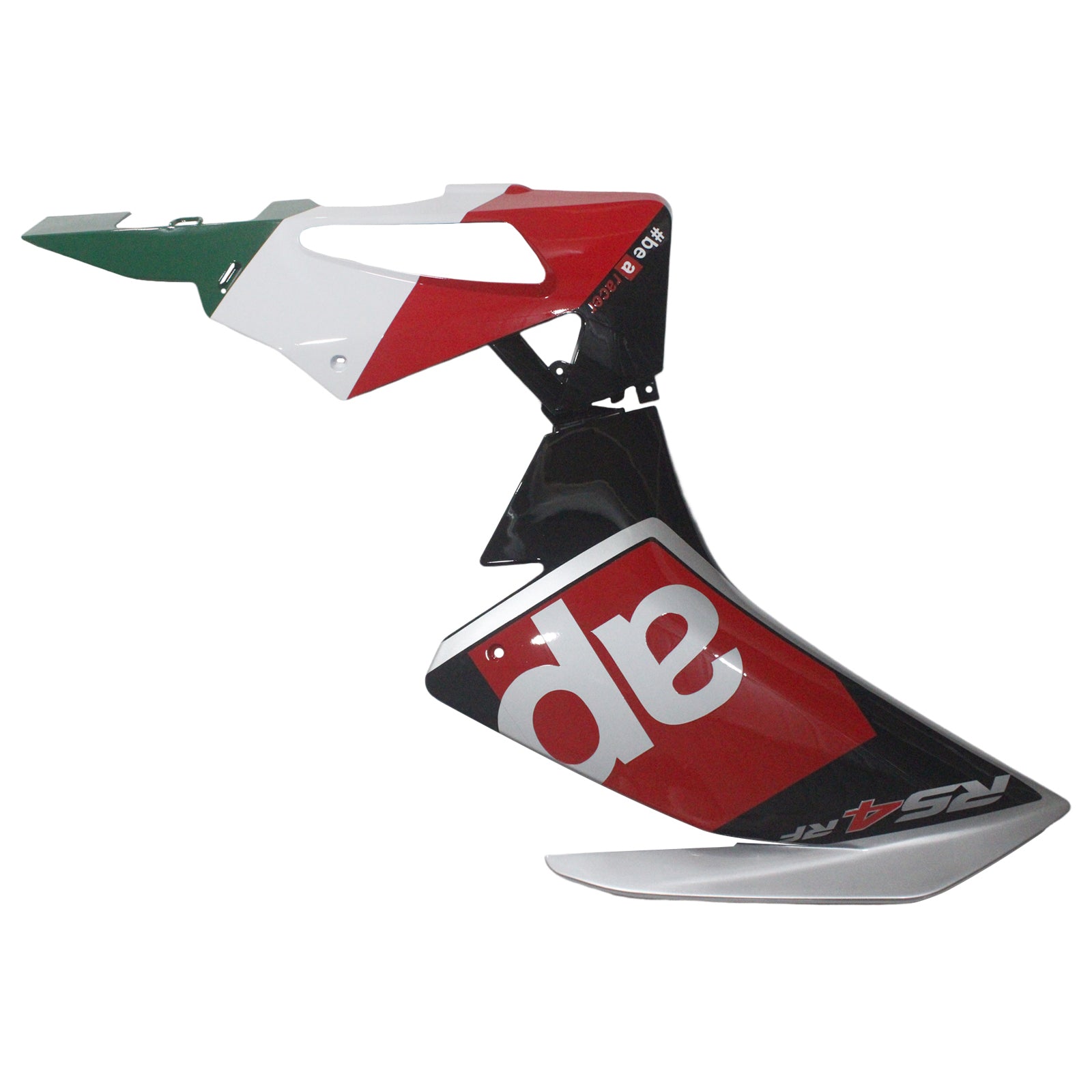 Amotopart Aprilia 2016-2020 RSV4 1000 Kit de carenado rojo y verde Style 5