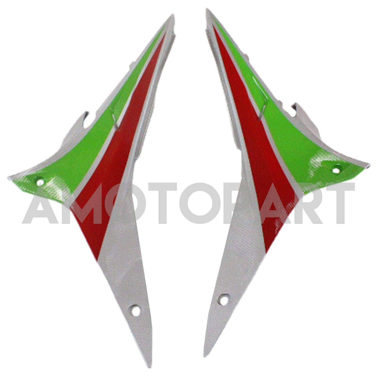 Amotopart Aprilia 2016-2020 RSV4 1000 Red&Green Style1 Fairing Kit