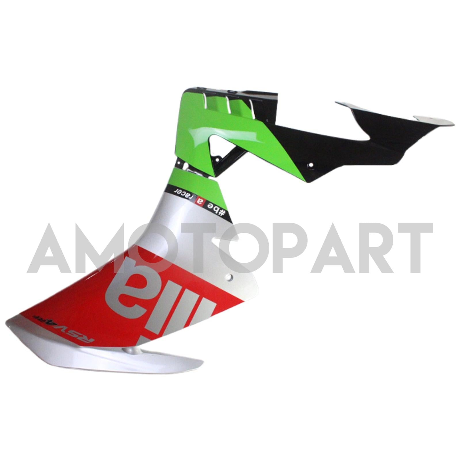 Amotopart Aprilia 2016-2020 RSV4 1000 Red&Green Style1 Fairing Kit