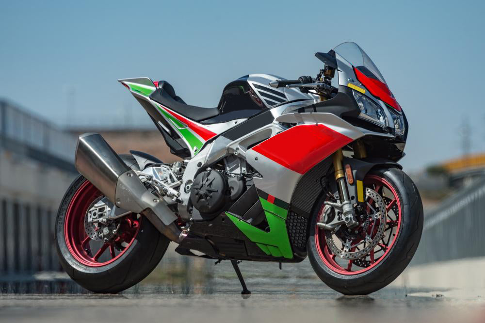 Amotopart Aprilia 2016-2020 RSV4 1000 Red&Green Style1 Fairing Kit