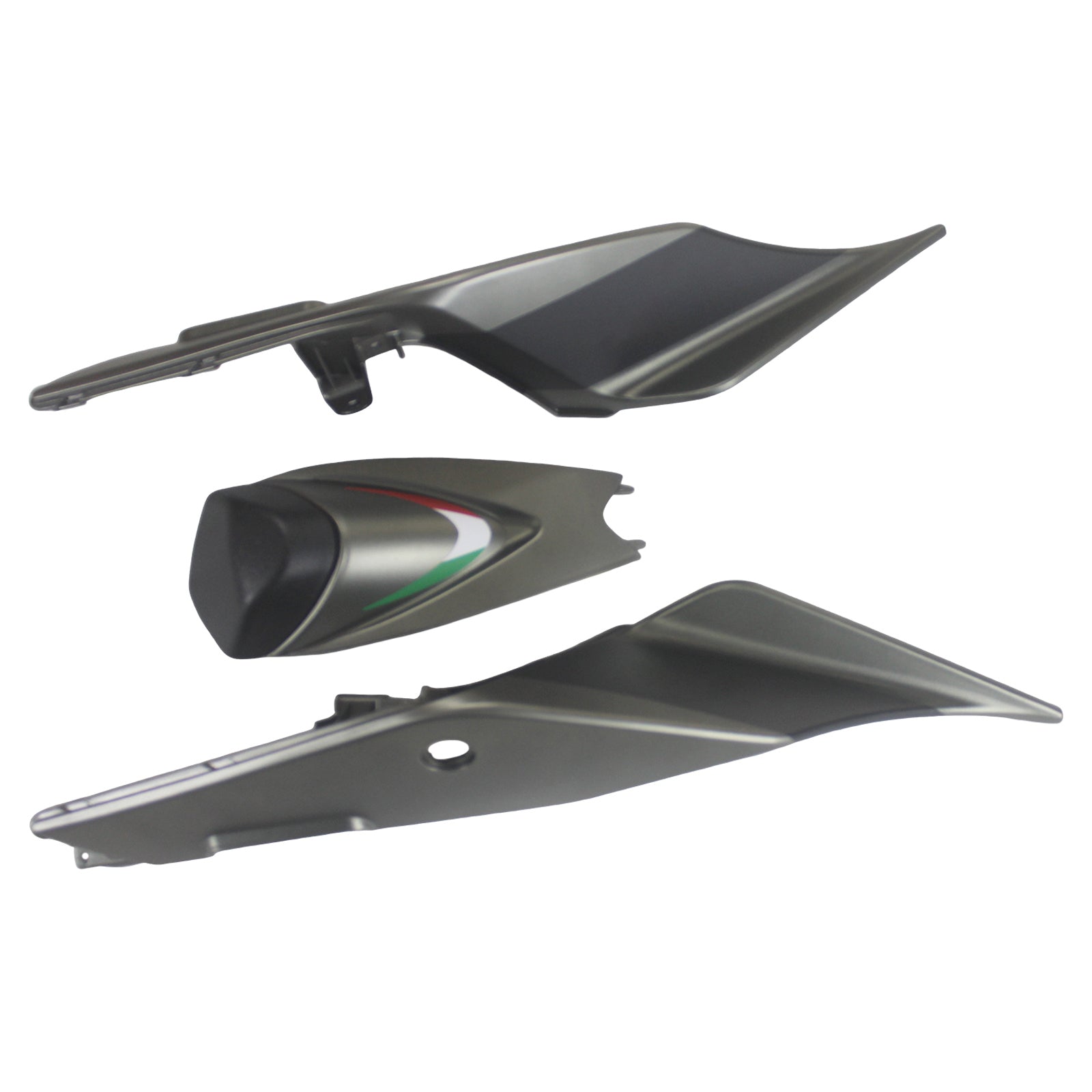 Amotopart Aprilia 2016-2020 RSV4 1000 レッド & ブラック Styl3 フェアリングキット