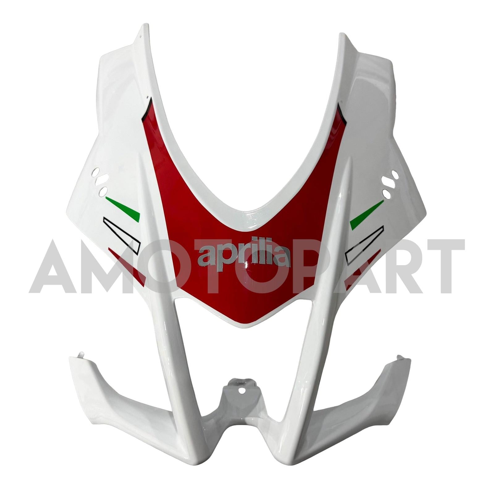 Amotopart 2016-2020 Aprilia RSV4 1000 White Red Fairing Kit