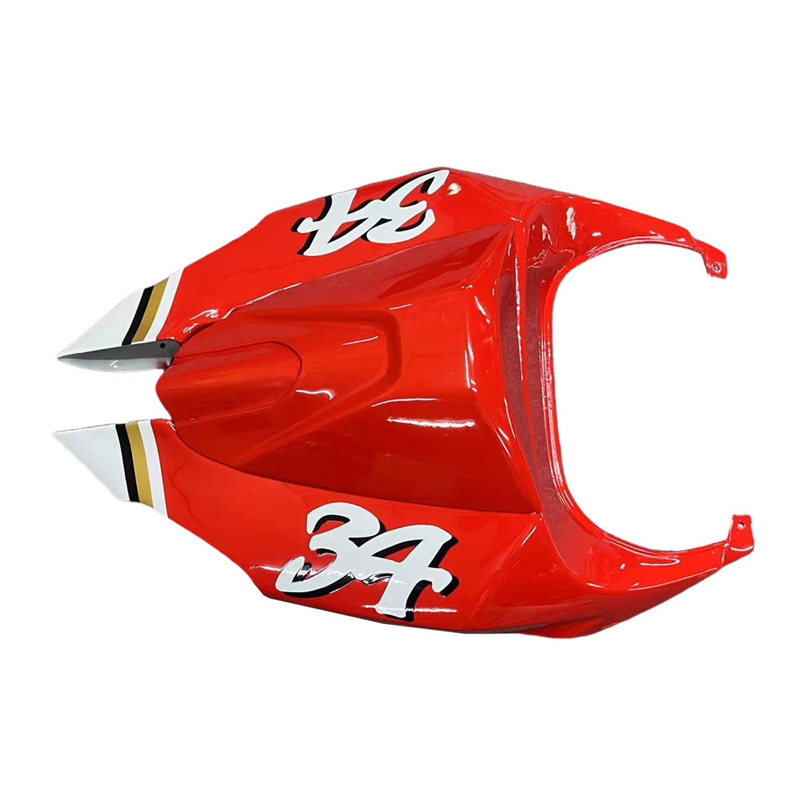 Amotopart 2003-2006 Aprilias RSV1000 Red&White Lucky Strike Fairing Kit