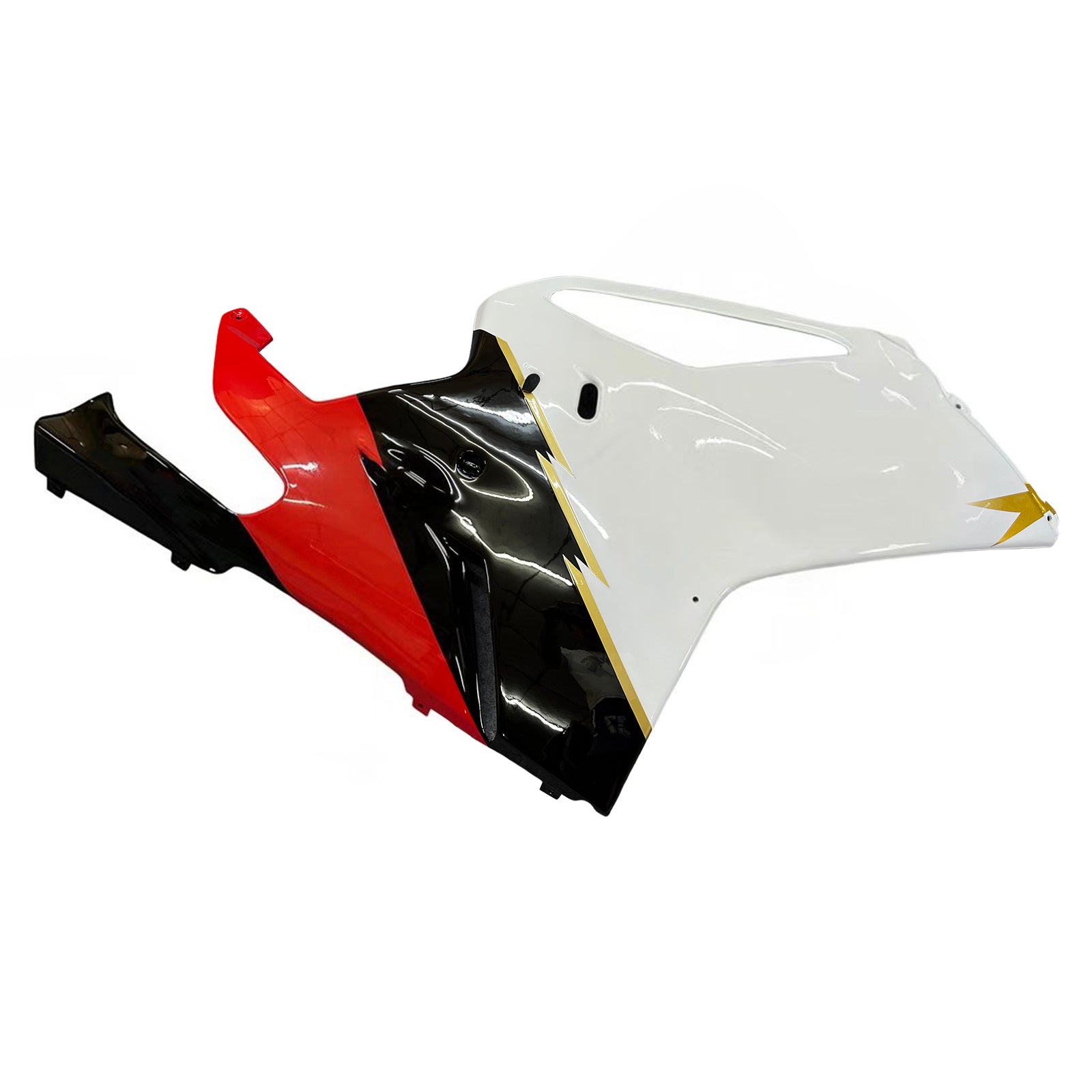 Amotopart 2003-2006 Aprilias RSV1000 White & Gold Fairing Kit