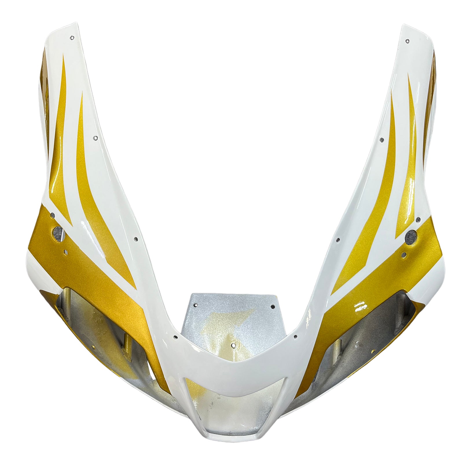 Amotopart 2003-2006 Aprilias RSV1000 White & Gold Fairing Kit